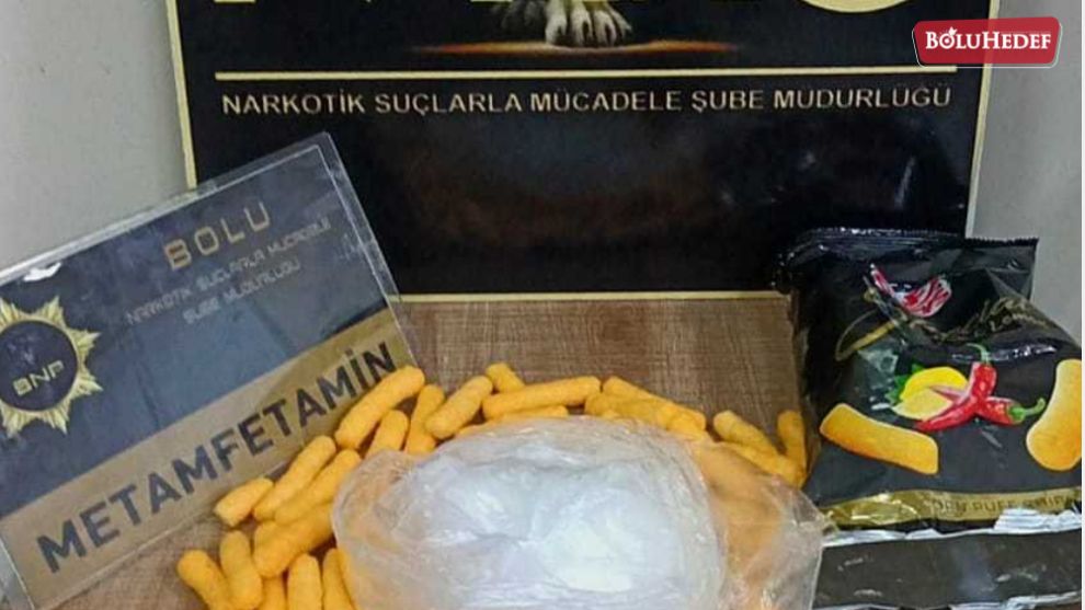 CİPS PAKETİNDEN UYUŞTURUCU ÇIKTI