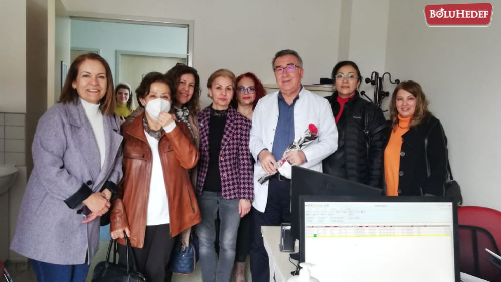 İYİ PARTİLİ KADINLAR SAĞLIK ÇALIŞANLARINI UNUTMADI