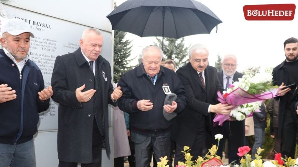 İZZET BABA KABRİ BAŞINDA ANILDI