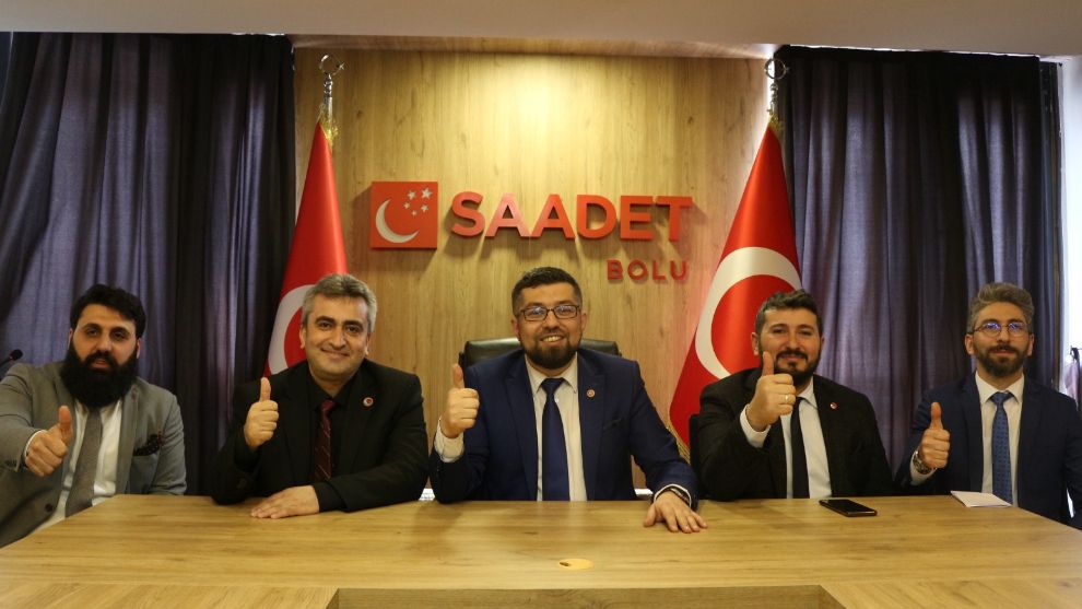 SAADET PARTİSİ BOLU'DA ADAY ADAYLARINI TANITTI