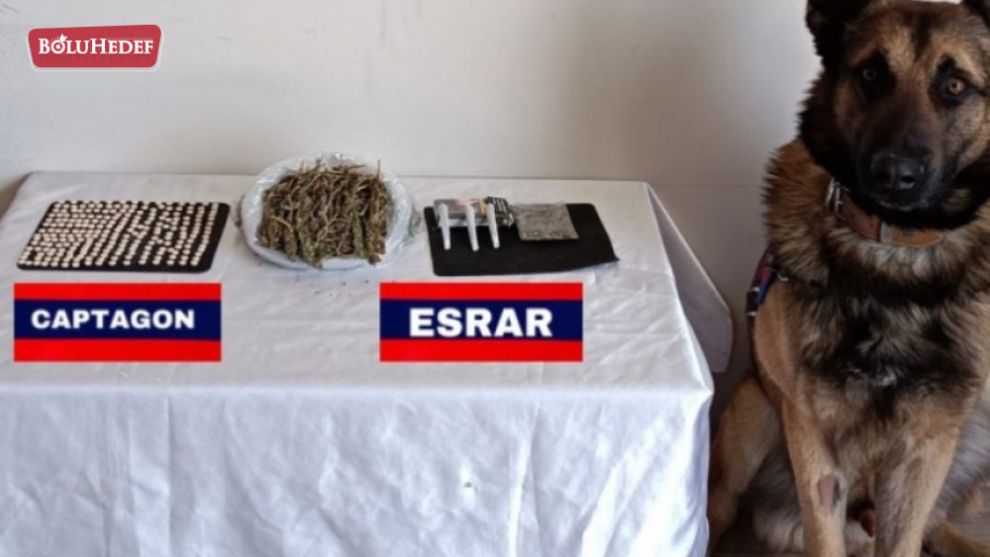 ŞAPKADAN UYUŞTURUCU ÇIKTI