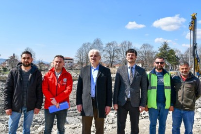 YENİ FİZİK TEDAVİ HASTANESİNİN TEMELİ, ÖZEL YÖNTEMLERLE GÜÇLENDİRLİYOR