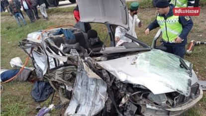 GÖYNÜK'TE FECİ KAZA: 2 ÖLÜ