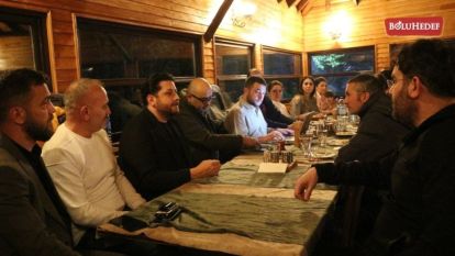 İBRAHİM'İN YERİ BOLU BASININI AĞIRLADI