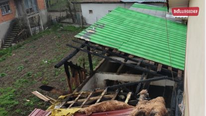 MÜŞTEMİLATTA ÇIKAN YANGIN SÖNDÜRÜLDÜ 