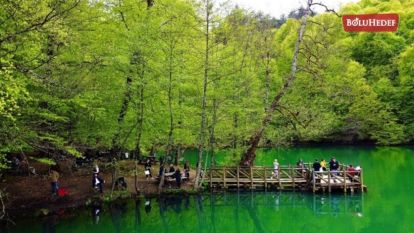 TATİLCİLER BAYRAMDA YEDİGÖLLER'İ TERCİH ETTİ