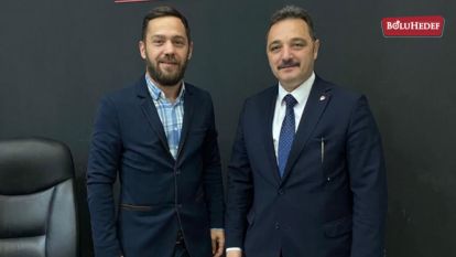 TİMBİR KURUCU BAŞKANI DR. SÜLEYMAN BASA'DAN BOLU HEDEF GAZETESİ'NE ZİYARET