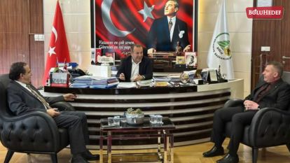 TÜRKER ATEŞ'TEN TANJU ÖZCAN'A ZİYARET