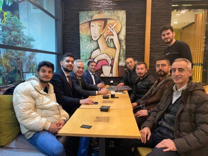 AHMET ÖRNEKBAŞ GENÇLERLE BULUŞTU