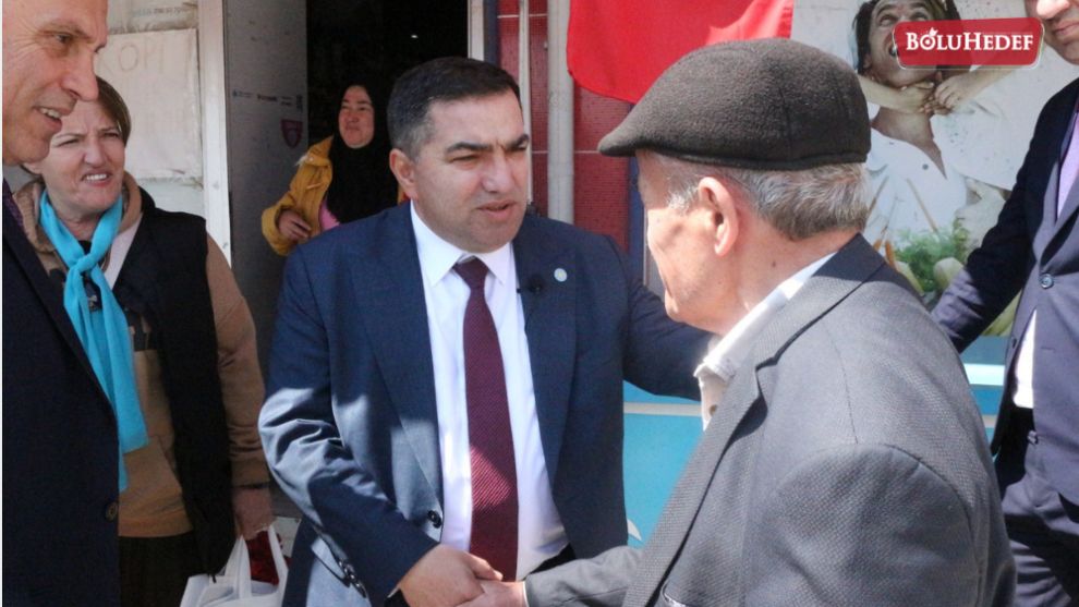 AHMET ÖRNEKBAŞ MAHALLE ZİYARETLERİNE HIZ VERDİ