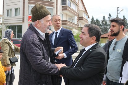 AHMET ÖRNEKBAŞ'TAN SAĞLIK MAHALLESİ ZİYARETİ