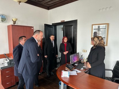 AKGÜL KURUMLARI ZİYARET ETTİ