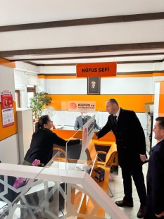 AKGÜL KURUMLARI ZİYARET ETTİ
