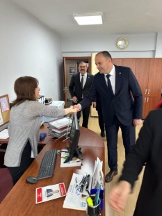 AKGÜL KURUMLARI ZİYARET ETTİ