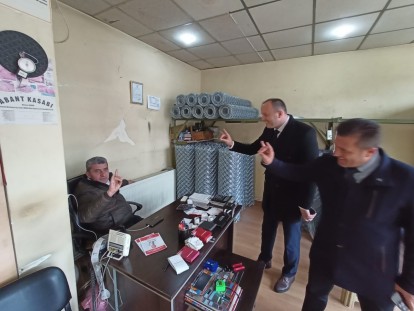 AKGÜL KURUMLARI ZİYARET ETTİ