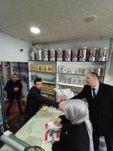 AKGÜL KURUMLARI ZİYARET ETTİ
