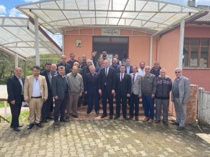 AKGÜL MENGENLİ VATANDAŞLARLA BAYRAMLAŞTI