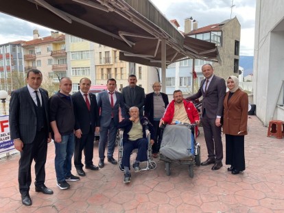 AKGÜL MUHTARLARLA İFTARDA BULUŞTU