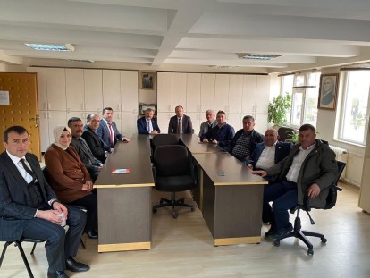 AKGÜL MUHTARLARLA İFTARDA BULUŞTU