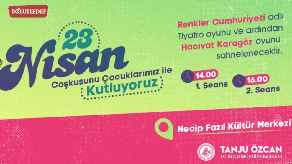 BOLU BELEDİYESİ'NDEN ÇOCUKLARA BAYRAM HEDİYESİ