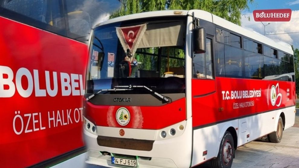 BOLU'DA BAYRAM BOYUNCA ULAŞIM ÜCRETSİZ