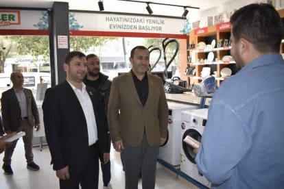 “ESNAF VE VATANDAŞ FATİH ERBAKAN'A GÜVEN DUYUYOR”