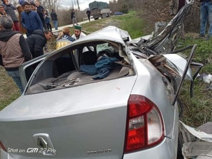 GÖYNÜK'TE FECİ KAZA: 2 ÖLÜ