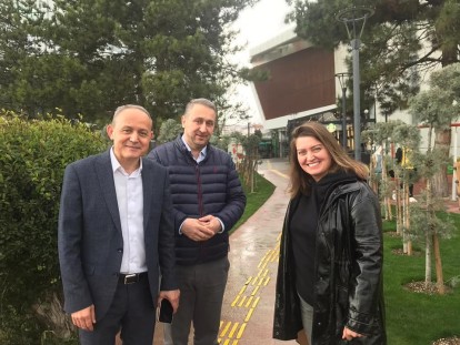KAZIM KONAK AVM ESNAFI VE HALKLA BULUŞTU