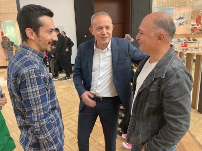 KAZIM KONAK AVM ESNAFI VE HALKLA BULUŞTU