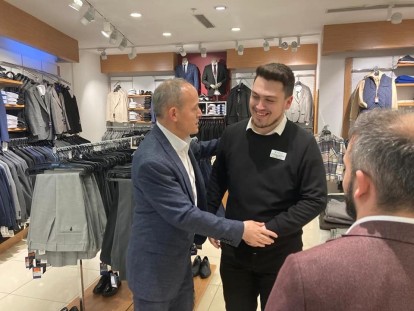 KAZIM KONAK AVM ESNAFI VE HALKLA BULUŞTU