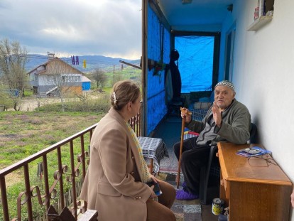 KÖYLERDEN ARZU AYDIN'A SEVGİ SELİ