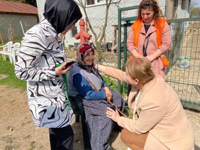 KÖYLERDEN ARZU AYDIN'A SEVGİ SELİ