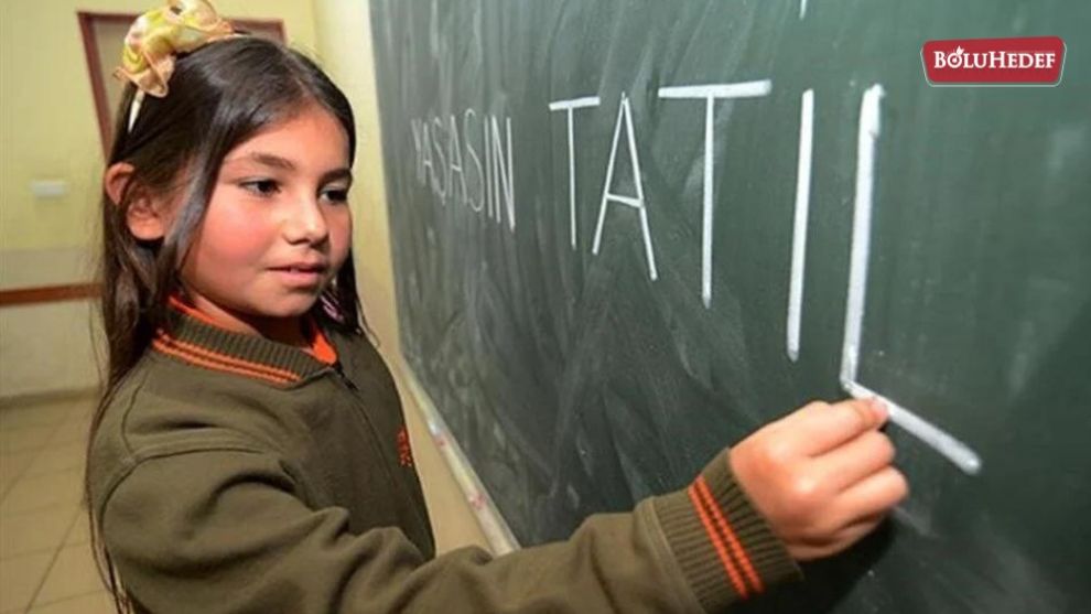 OKULLARDA ARA TATİL BUGÜN BAŞLIYOR