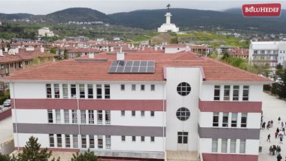 BOLU'DA 9 OKUL GÜNEŞ ENERJİSİ SİSTEMİNİ KULLANIYOR