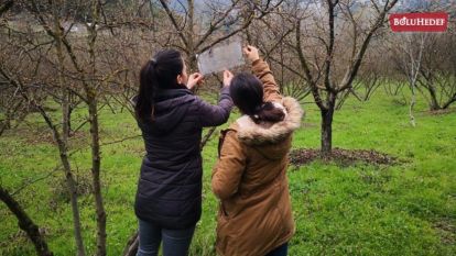 FINDIK BAHÇELERİNDE BİLGİLENDİRME ÇALIŞMALARI SÜRÜYOR 