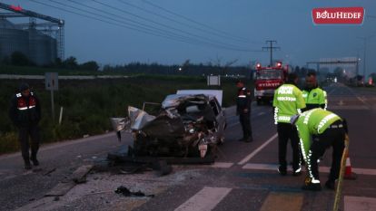 TIRLA ÇARPIŞAN OTOMOBİLİN SÜRÜCÜSÜ HAYATINI KAYBETTİ