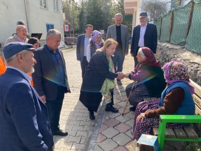ARZU AYDIN SEBEN VE KIBRISCIK'A ÇIKARMA YAPTI