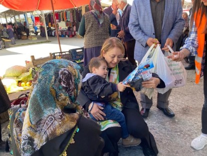 ARZU AYDIN SEBEN VE KIBRISCIK'A ÇIKARMA YAPTI