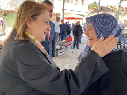 ARZU AYDIN SEBEN VE KIBRISCIK'A ÇIKARMA YAPTI