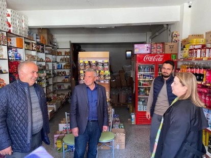 ARZU AYDIN SEBEN VE KIBRISCIK'A ÇIKARMA YAPTI