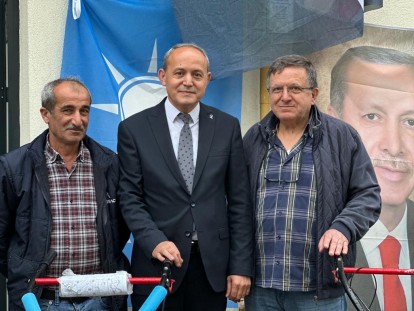 “BİZ NEFRET SİYASETİ İLE DEĞİL İCRAATLARIMIZLA VARIZ”