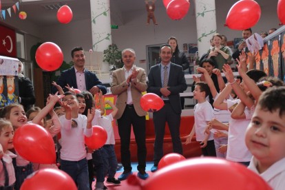 BOLU VİLAYETLER HİZMET BİRLİĞİ ANAOKULU'NDA YILSONU SERGİSİ