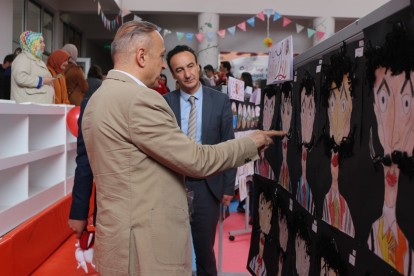 BOLU VİLAYETLER HİZMET BİRLİĞİ ANAOKULU'NDA YILSONU SERGİSİ