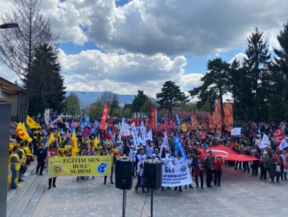 BOLU'DA 1 MAYIS COŞKUSU