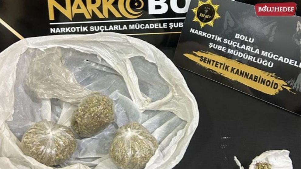 BOLU'DA UYUŞTURUCU OPERASYONU: 1 KİŞİ TUTUKLANDI