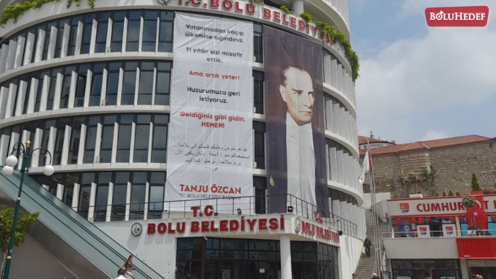 “GELDİĞİNİZ GİBİ HEMEN GİDİN”