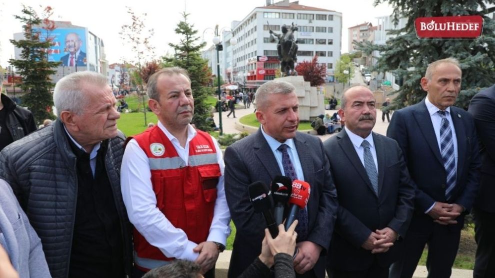 MİLLET İTTİFAKI'NIN BOLU TEMSİLCİLERİ SALDIRIYI KINADI