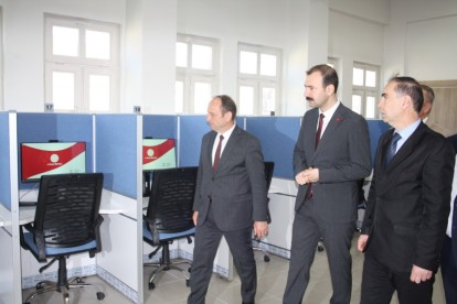 MUDURNU'DA E-SINAV MERKEZİ AÇILDI