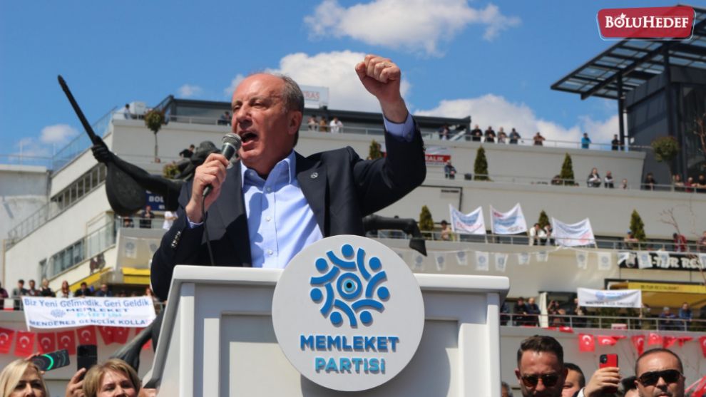 MUHARREM İNCE ADAYLIKTAN ÇEKİLDİ