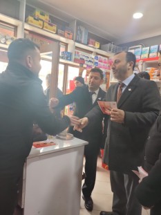 SADETTİN BASKIN MUDURNULU VATANDAŞLARI DİNLEDİ